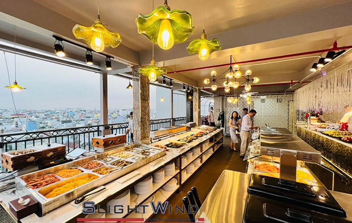 Slightwind Đồng Hành Với Buffet Sky Rooftop Hòn Đất